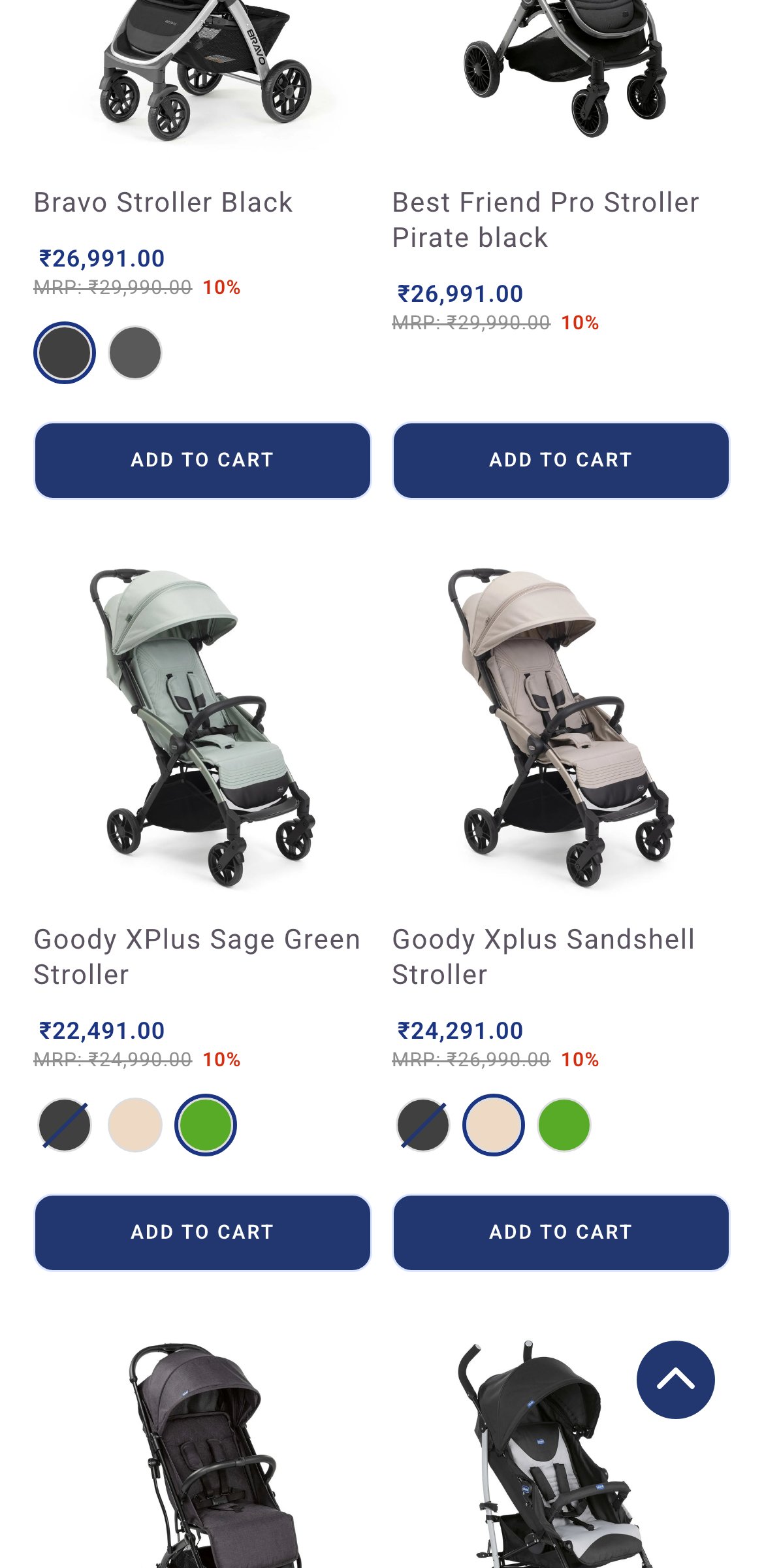 Chicco India — Strollers & Prams Collection